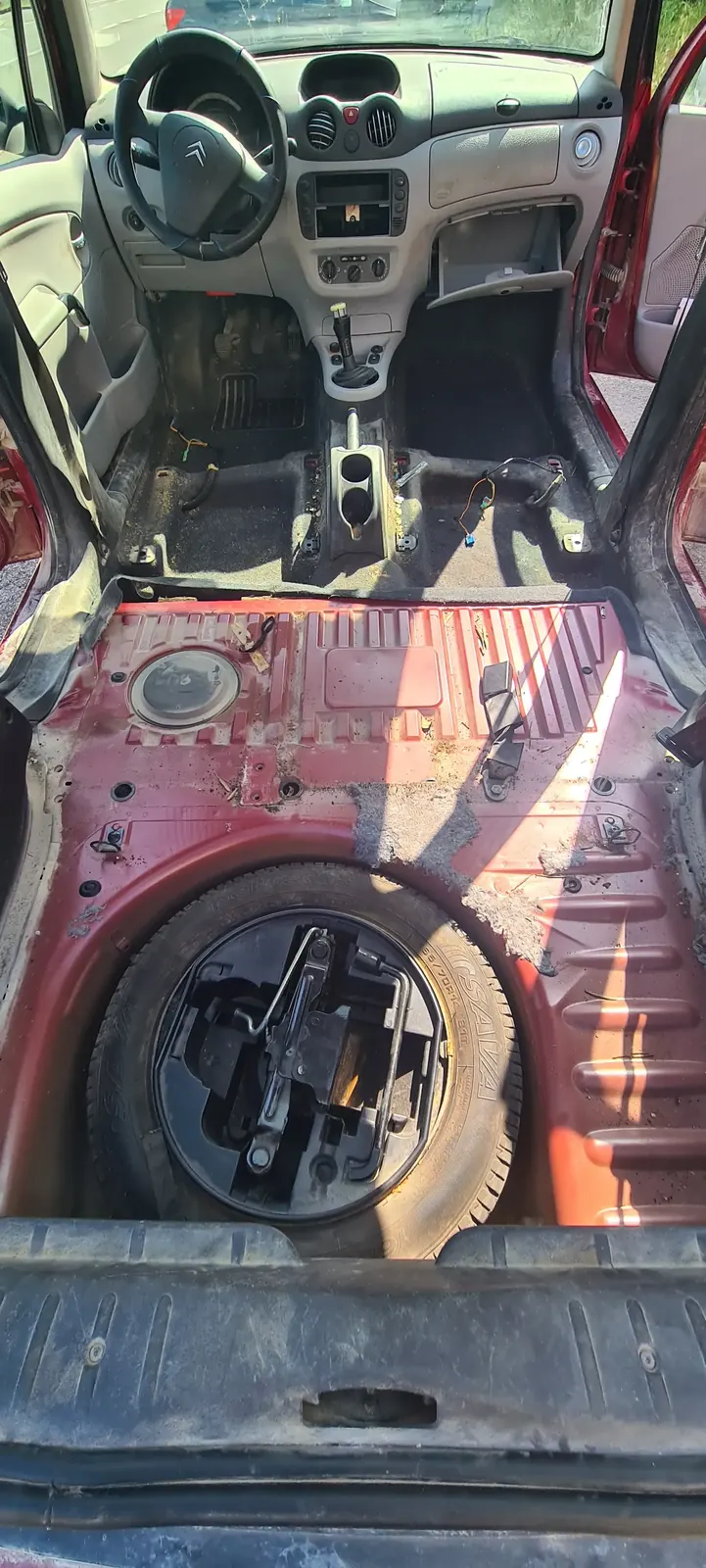 Citroen C3 prije detailinga - pogled 2