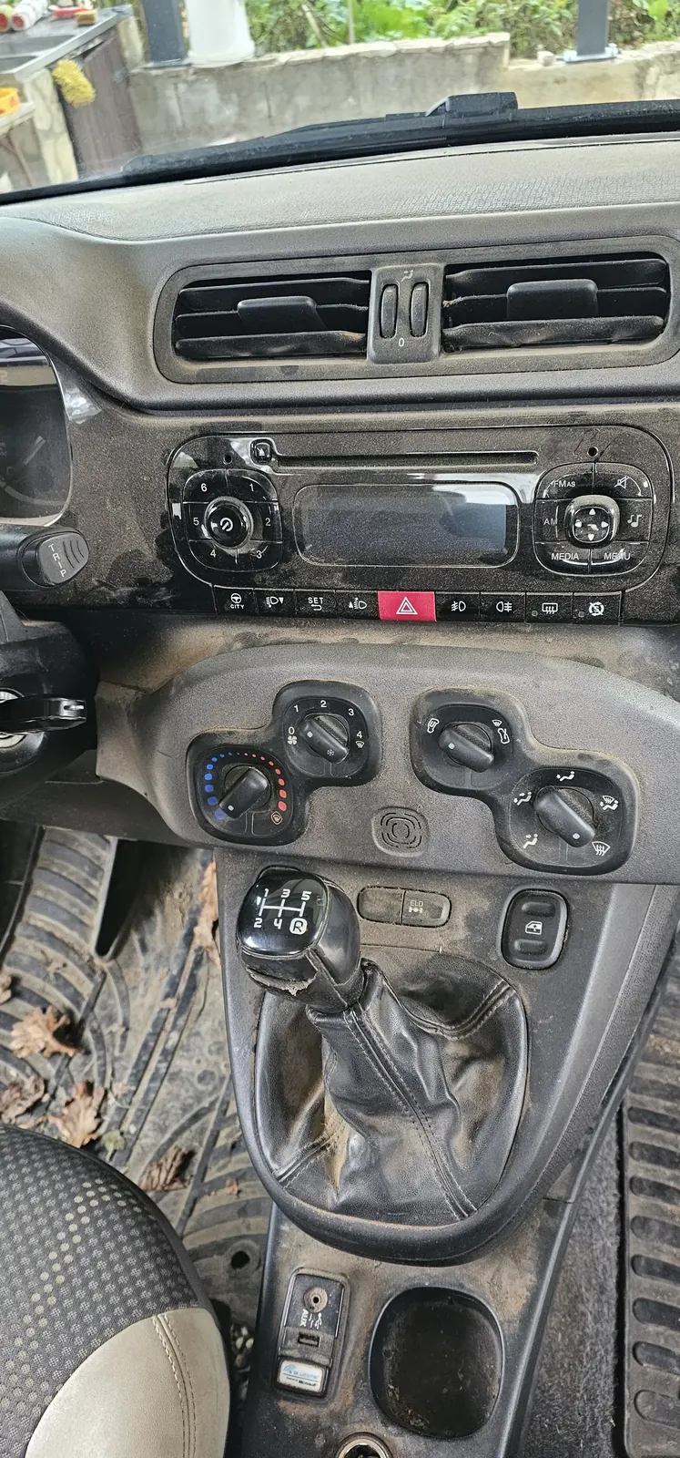 Fiat Panda prije detailinga - pogled 2