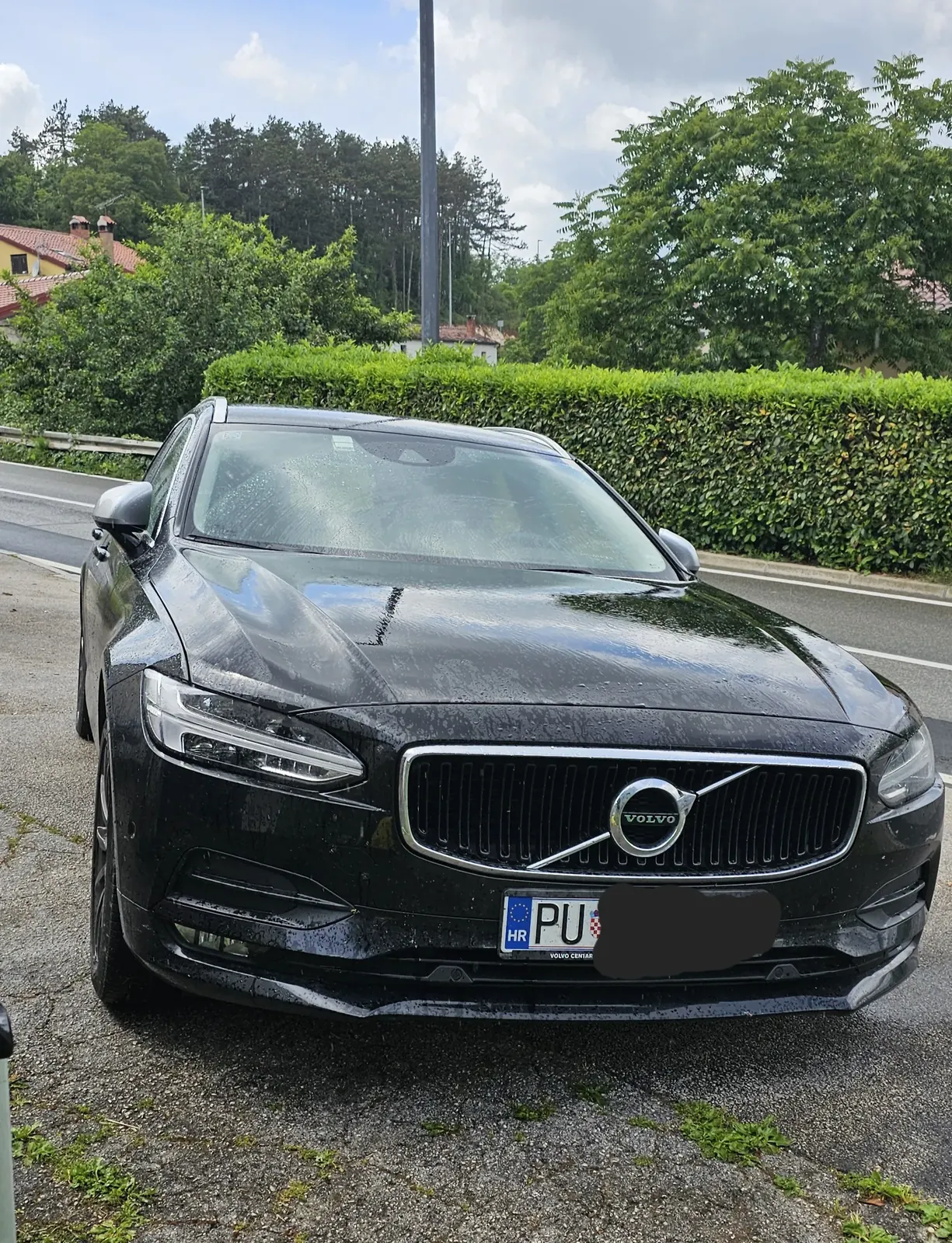 Volvo V90 prije detailinga - pogled 1